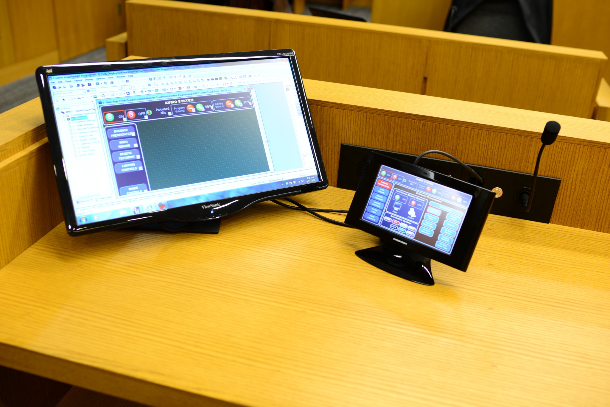 Courtroom – Clerks Desk
